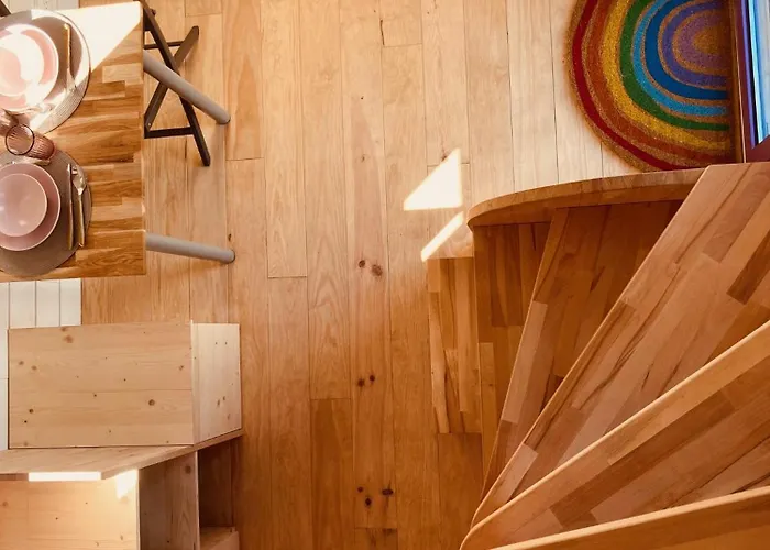 山林小屋 La Tiny De Papa Un Eco-responsable *