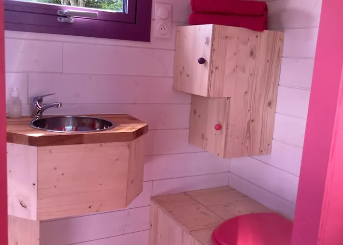 La Tiny De Papa Un Eco-responsable 山林小屋 *